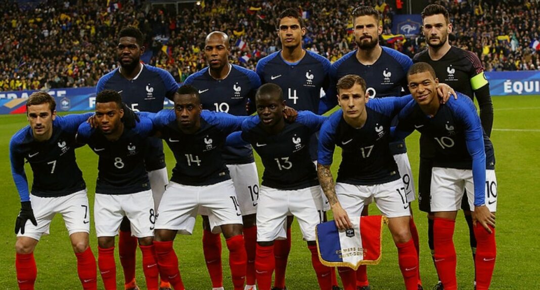 foto de equipo para France